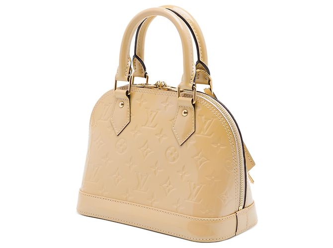 Louis Vuitton Brown Monogram Vernis Alma BB Marrone Marrone chiaro - vista 2
