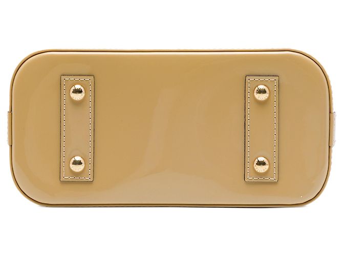 Louis Vuitton Brown Monogram Vernis Alma BB Marrone Marrone chiaro - vista 3