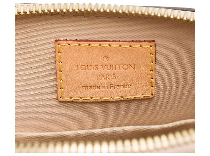 Louis Vuitton Brown Monogram Vernis Alma BB Marrone Marrone chiaro - vista 5
