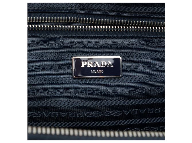Borsa da lavoro Prada Blue Saffiano Blu scuro - vista 5