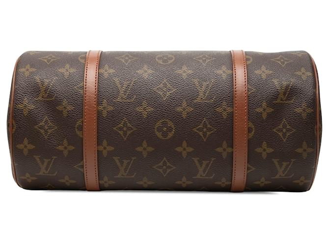 Louis Vuitton Brown Monogram Papillon 30 Marrone - vista 3