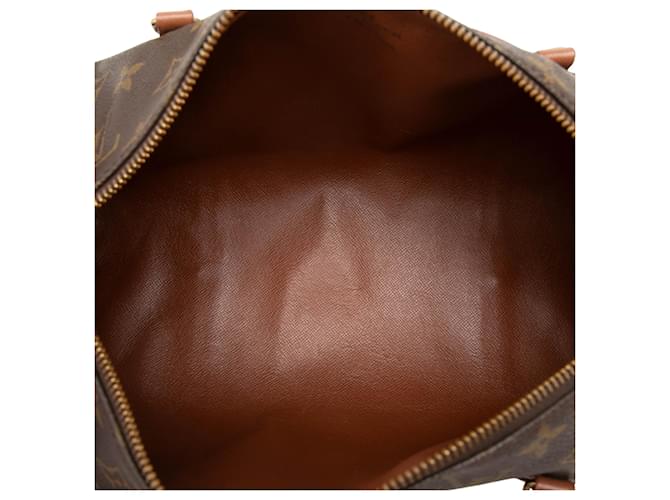 Louis Vuitton Brown Monogram Papillon 30 Marrone - vista 4