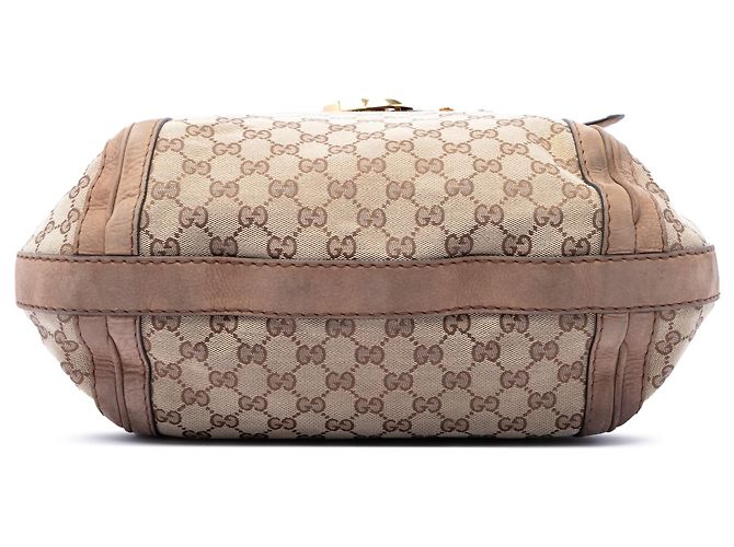 Borsa Running Gucci Beige Medium GG Canvas - vista 3