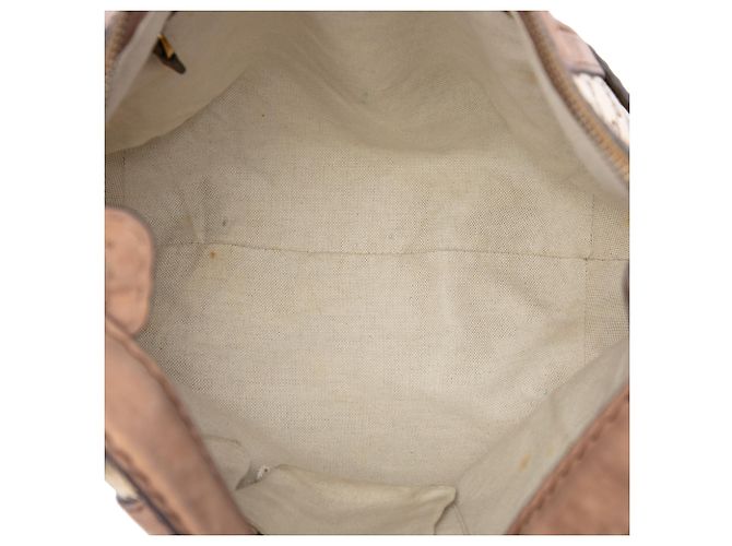 Borsa Running Gucci Beige Medium GG Canvas - vista 4