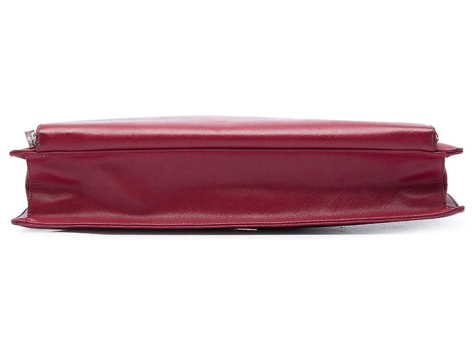 Borsa Business Prada Red Saffiano Rosso - vista 3