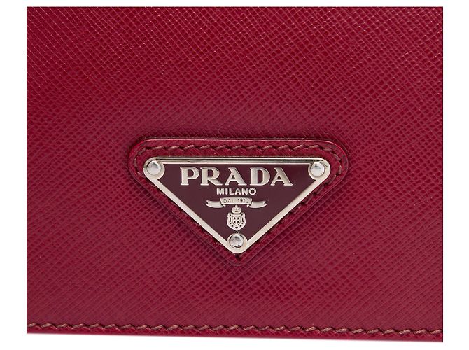 Borsa Business Prada Red Saffiano Rosso - vista 5