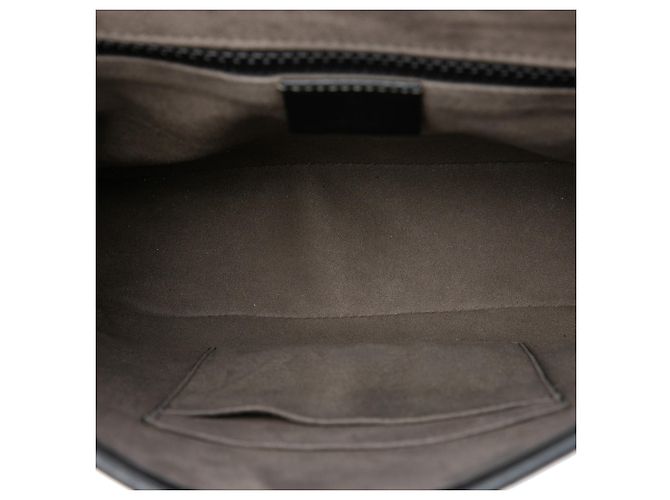 Borsa a tracolla con patta Gucci Beige GG Supreme - vista 4