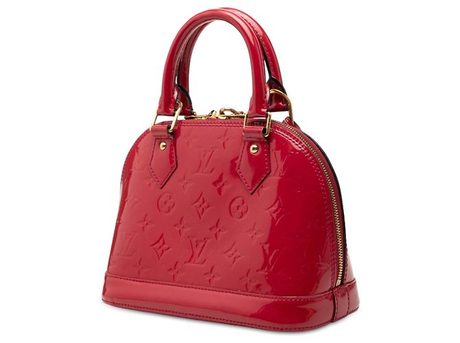 Louis Vuitton Red Monogram Vernis Alma BB Rot - Ansicht 2