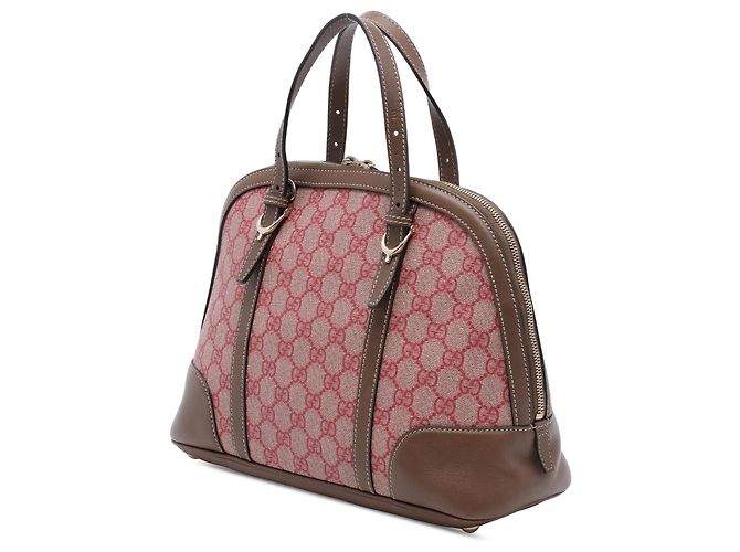 Gucci Borsa Nice Dome Small GG Supreme Rosa - vista 2