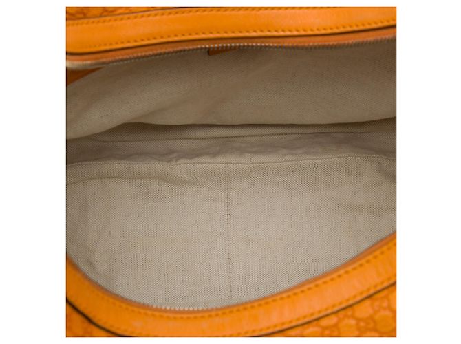 Borsa a spalla Gucci Nice Microguccissima Arancione - vista 4