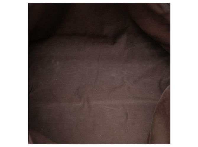 Borsa a tracolla con patta Gucci Beige GG Canvas Web - vista 4