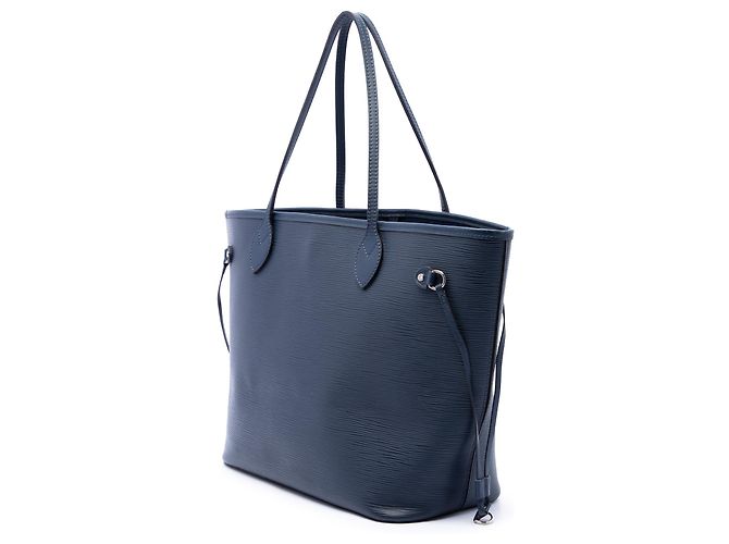 Louis Vuitton Blue Epi Neverfull MM Azul Azul oscuro - vista 2