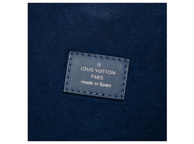 Louis Vuitton Blue Epi Neverfull MM Azul Azul oscuro - vista 5