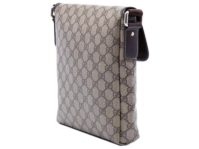 Borsa a tracolla Gucci Beige GG Supreme - vista 2