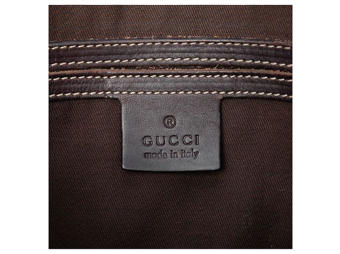 Borsa a tracolla Gucci Beige GG Supreme - vista 5