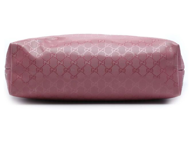 Tote Gucci Medium GG Stampata Rosa - vista 3