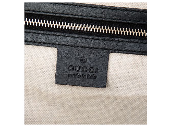 Borsa Boston Gucci Joy Medium in tela Diamante beige e Web - vista 5