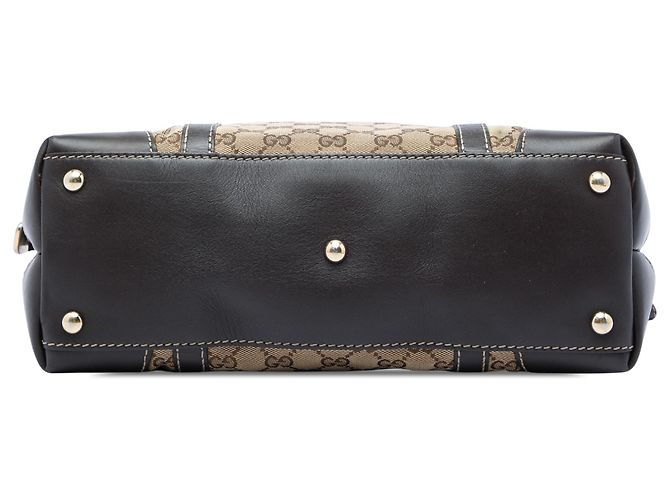 Gucci Lovely Tote aus beigem GG Canvas - Ansicht 3