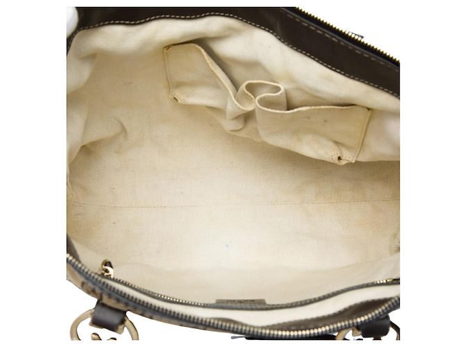 Gucci Lovely Tote aus beigem GG Canvas - Ansicht 4