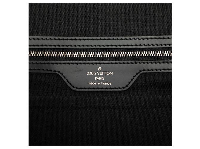 Louis Vuitton Green Bicolor Taiga and Canvas Taimyr Verde Verde scuro - vista 5
