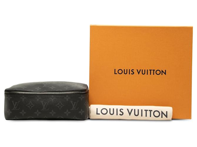 Necessaire GM Louis Vuitton Monogram Eclipse Nero - vista 7