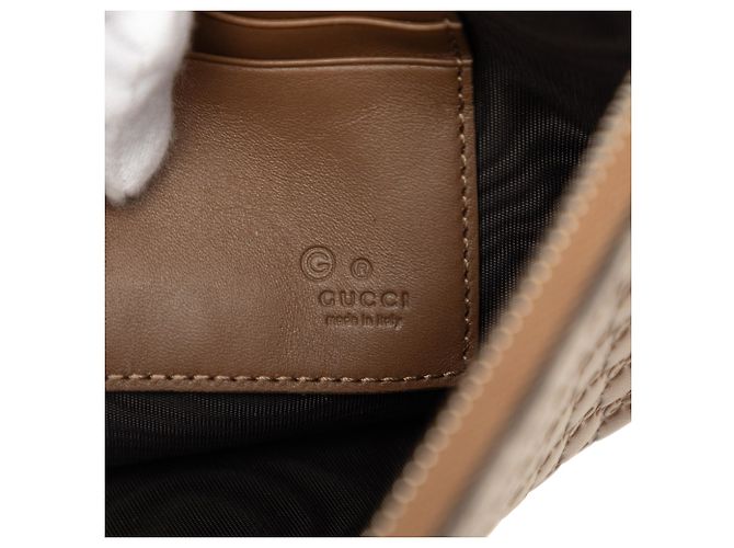 Clutch Gucci Brown Microguccissima Marrone - vista 5