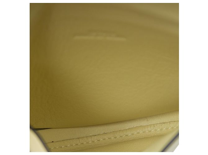LOEWE Borsa Heel Pouch Piccola in Pelle Verde Verde chiaro - vista 4