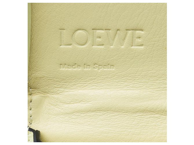 LOEWE Borsa Heel Pouch Piccola in Pelle Verde Verde chiaro - vista 5