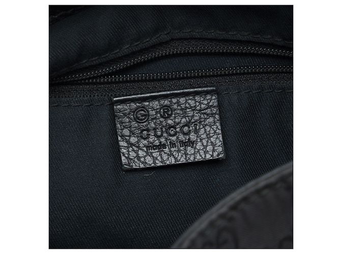 Borsa a tracolla Gucci in nylon GG nero - vista 5