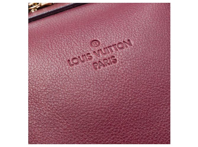 Louis Vuitton Red Sofia Coppola Calfskin SC MM Rosso Bordò - vista 5