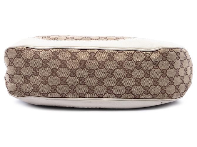 Borsa a tracolla Gucci Charlotte in tela GG beige - vista 3