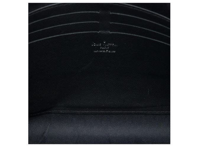 Louis Vuitton Black Damier Graphite Pochette Jour MM Schwarz - Ansicht 4