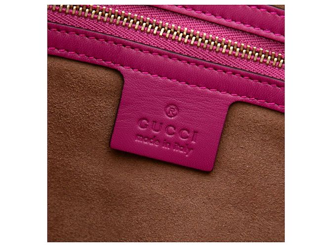 Gucci Beige Medium GG Supreme Linea A Zip Tote - vista 5