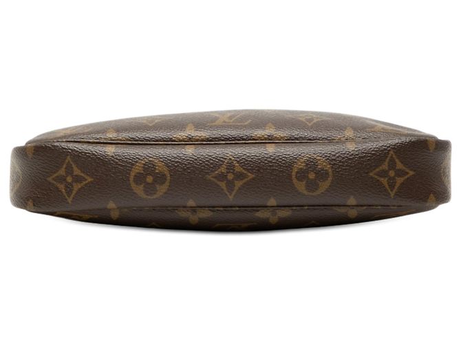Louis Vuitton Brown Monogram Pochette Accessoires Marrone - vista 3