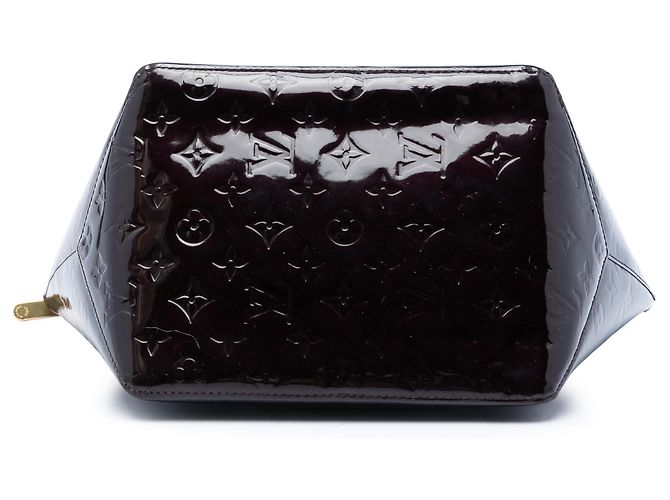 Louis Vuitton Purple Monogram Vernis Bellevue PM Porpora - vista 3