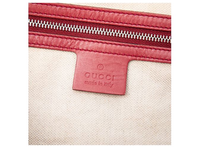 Gucci Joy Boston Tasche Medium GG Print Rot - Ansicht 5