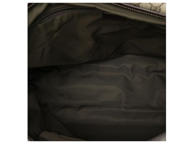 Borsa a tracolla Gucci Beige Large GG Supreme Interlocking G - vista 4