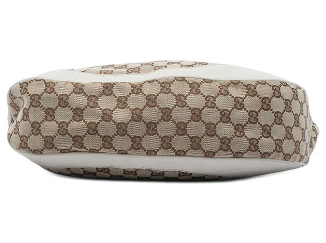 Borsa a tracolla Gucci Charlotte in tela GG beige - vista 3