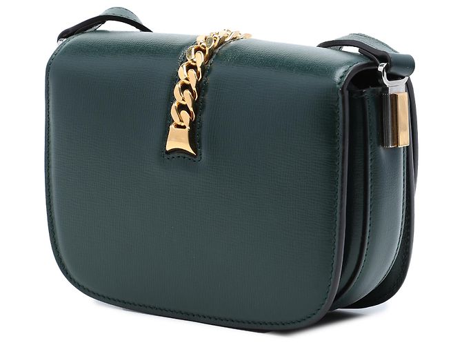 Gucci Green Mini Calfskin Sylvie 1969 Crossbody - vista 2