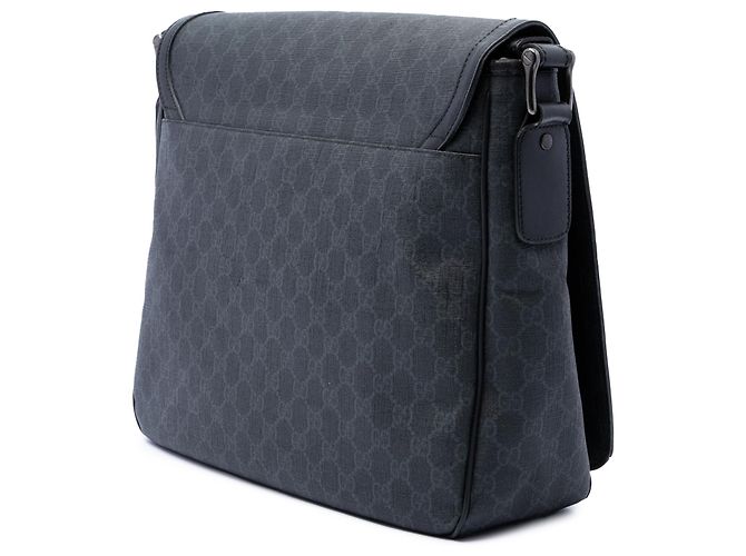 Borsa a tracolla Gucci Black GG Supreme Nero - vista 2