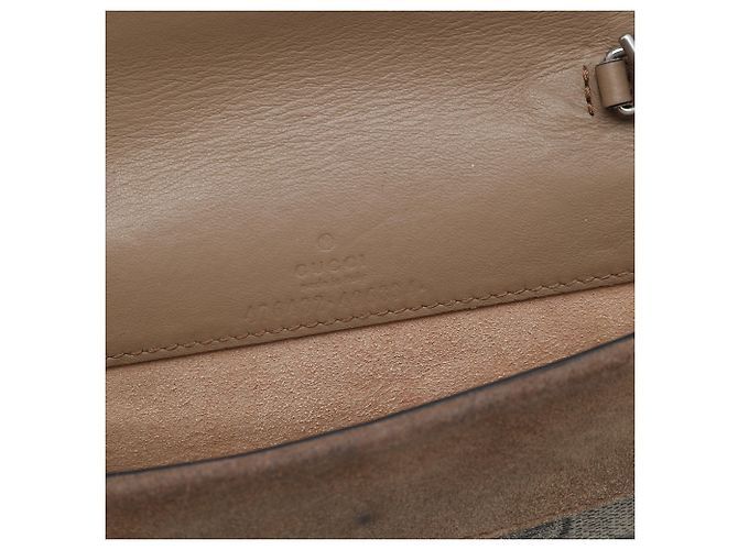 Gucci Mini GG Supreme Dionysus Crossbody Bege - vista 5