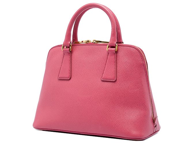 Bolso Prada Pink Small Saffiano Lux Promenade Satchel Rosa - vista 2