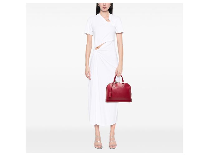 Louis Vuitton Red Epi Alma PM Rosso - vista 6