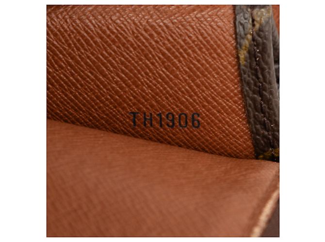 Louis Vuitton Brown Monogram Poche Documents Portfolio Marrone - vista 5