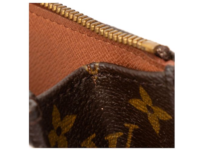 Louis Vuitton Brown Monogram Poche Documents Portfolio Marrone - vista 6