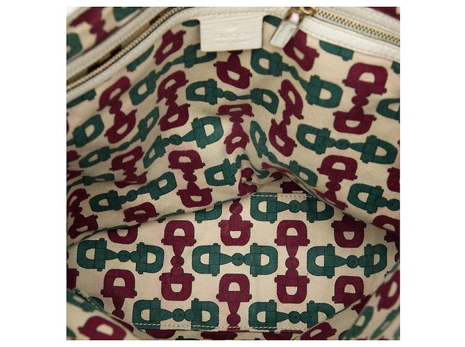 Tote Gucci Beige GG Canvas Web Jolicoeur - vista 4