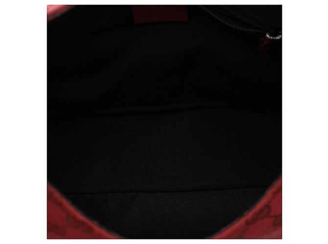 Borsa a tracolla Gucci Colbert in tela GG rossa Rosso - vista 4