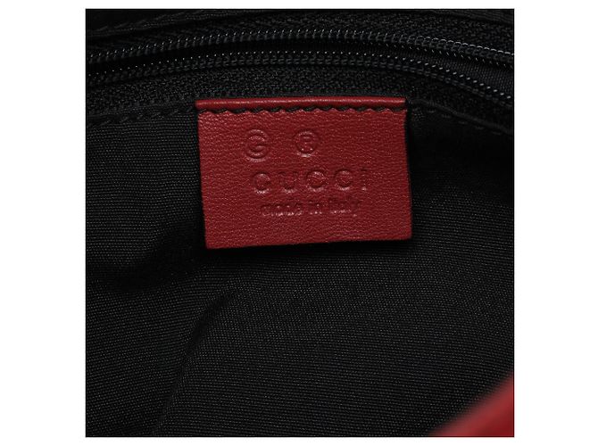 Borsa a tracolla Gucci Colbert in tela GG rossa Rosso - vista 6
