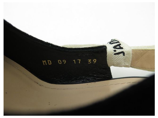 CHRISTIAN DIOR SCHUHE J'ADIOR SLINGBACK PUMPS 39 SAMT KCC201VNR Schwarz - Ansicht 11