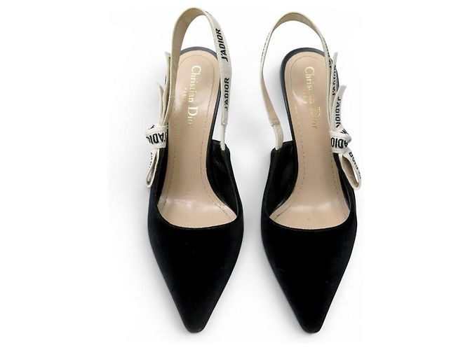 CHRISTIAN DIOR SCHUHE J'ADIOR SLINGBACK PUMPS 39 SAMT KCC201VNR Schwarz - Ansicht 6